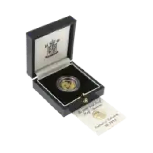 6 - 1996 Proof sovereign 4g in case with COA