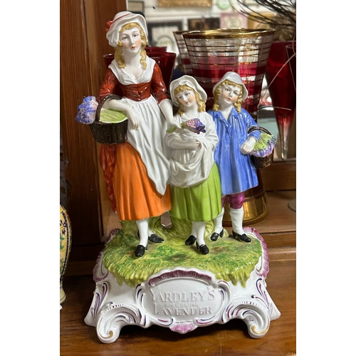 238 - YARDLEY ceramic pottery vintage ex shop perfumery display piece