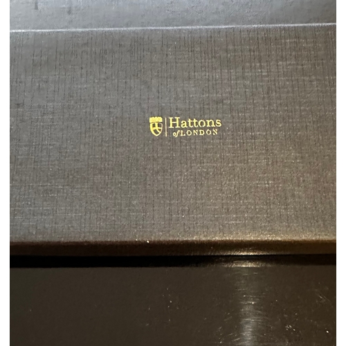 1045 - Hattons of London sovereign and half coin case and box including 2013 Britannia fine gold coin with ... 