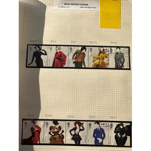 138 - Small collection of used GB stamps and mini sheets ( some part )  including sets / part sets, Presti... 