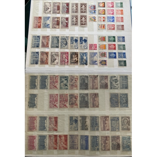 627 - FRANCE stamp album / dealer stock book with mint and used sets of stamps, single stamp examples from... 