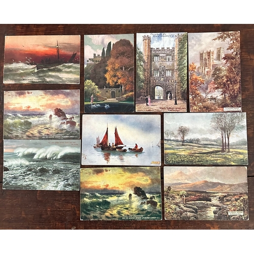 622 - selection of unwritten and unposted Tucks Edwardian / early postcards