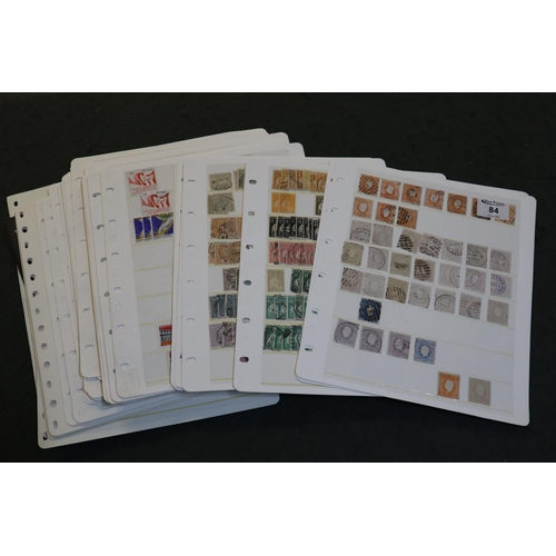 84 - Portugal early to modern mint and used selection on pages, many 100s of stamps.
(B.P. 24% incl. VAT)