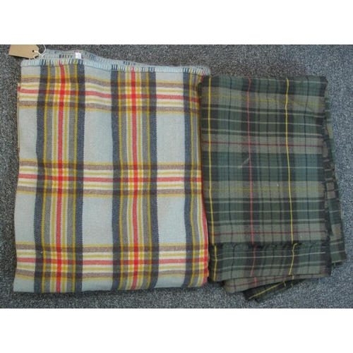 117 - Three Welsh woollen Tartan blankets. (3)
(B.P. 21% + VAT)