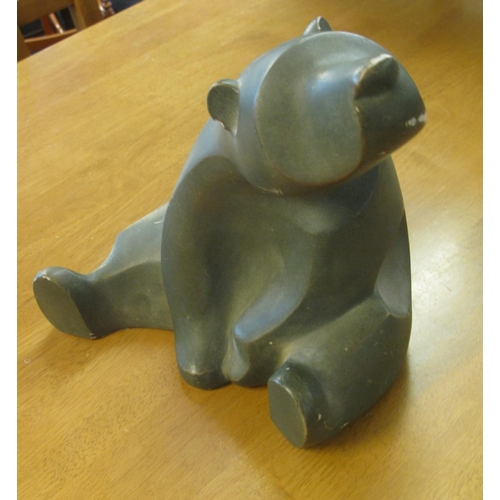 501 - Modern abstract study of seated bear.
(B.P. 21% + VAT)