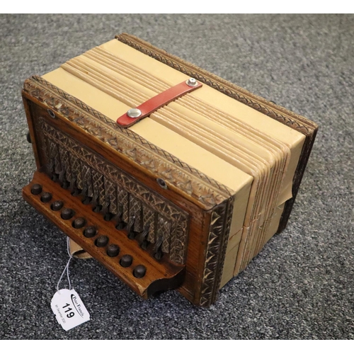 119 - Continental squeeze box.
(B.P. 21% + VAT)