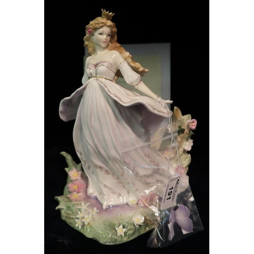 191 - Royal Worcester figurine 'Titania the Queen of the Fairies', limited edition of 2450 with certificat... 