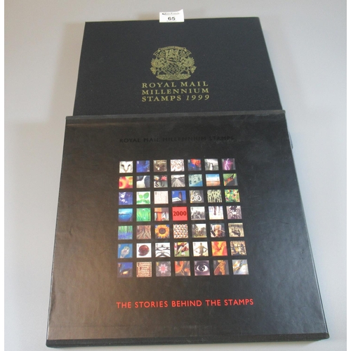 65 - Great Britain year books for the millennium issues 1999 and 2000. The 1999 year book is the special ... 