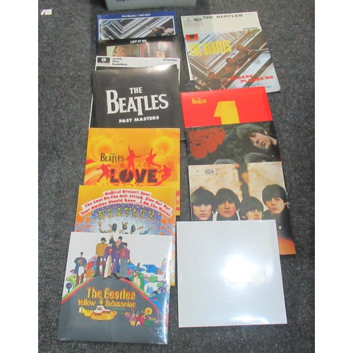 92 - Unique The Beatles vinyl record collection, digitally remastered, 22 sealed LPs to include; Yellow S... 