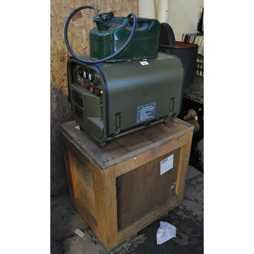 533 - Vintage engine driven generator with a plaque marked 'Aero Colchester serial no. 287'.
(B.P. 21% + V... 