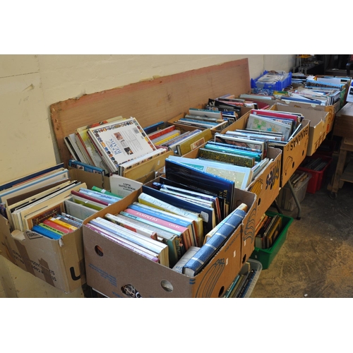 593 - 15 boxes of vintage and modern reference books relating to textiles to include; 'Design for Canvas W... 