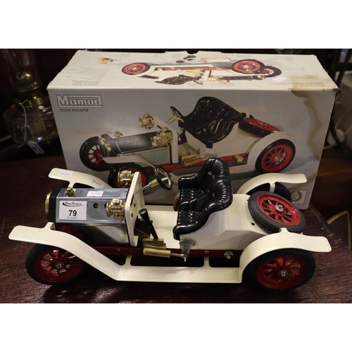 79 - Mamod Steam Roadster in original box.
(B.P. 21% + VAT)