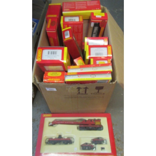 449 - A large collection of Hornby oo gauge boxed locomotives and rolling stock to include Class 06 Mechan... 