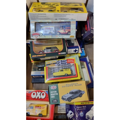 108 - Tray of assorted Diecast model vehicles all in original boxed to include Dinky Studebaker Golden Haw... 