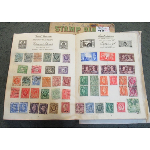 78 - All World collection of mint and used stamps in two old albums. 100s.
(B.P. 21% + VAT)