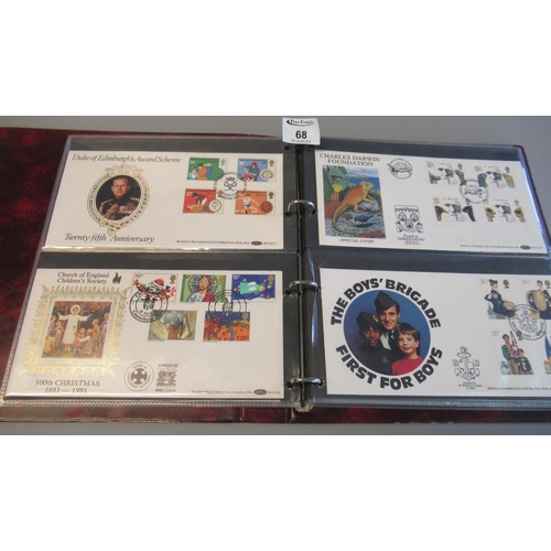 68 - Great Britain collection of Benham First Day covers in album 1978-2000 period.
(B.P. 21% + VAT)