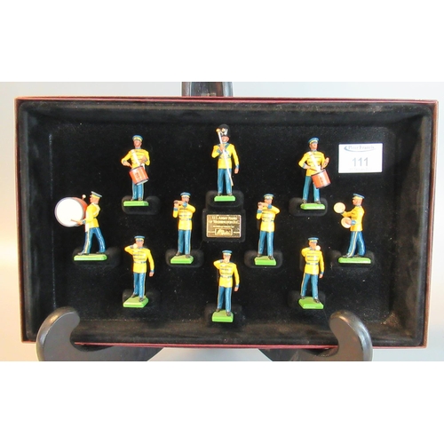 111 - Britains 'The United States Army band of Washington D.C' figures in original box. 
(B.P. 21% + VAT)