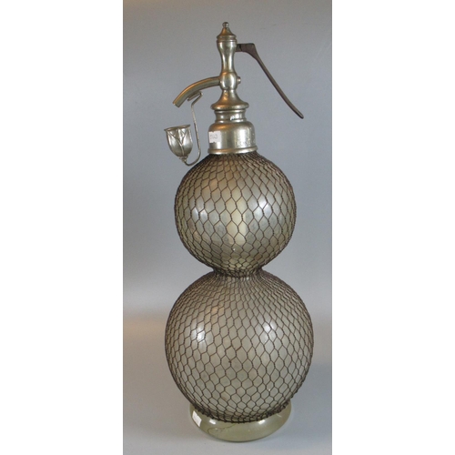 27 - Vintage B.A & Co London double gourd soda syphon.
(B.P. 21% + VAT)