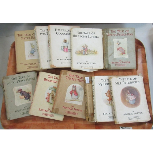 419 - Set of twelve Beatrix Potter books by F. Warne & co. ltd.
(B.P. 21% + VAT)