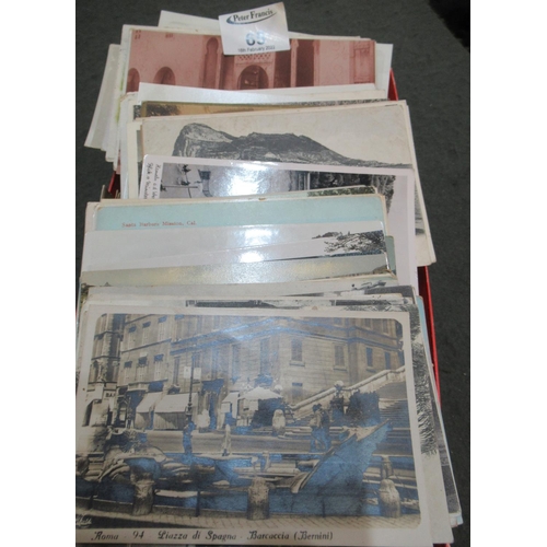 65 - Shoebox of all world postcards. Many 100's.
(B.P. 21% + VAT)