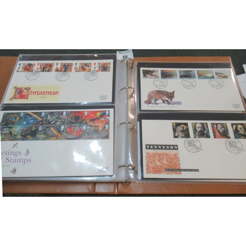 66 - Great Britain collection of first day covers 1979 - 2000 period, all with special cancels in Royal M... 