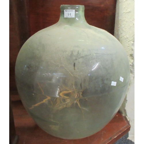 91 - Large glass carboy.
(B.P. 21% + VAT)