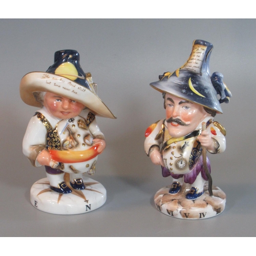 70 - Two Royal Crown Derby Mansion House (Dwarf) figurines to include 'Millennium Dwarf '(low) no. 52/100... 