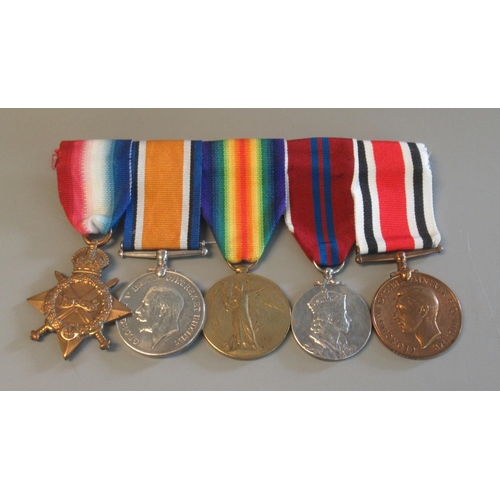 118 - WW1 Medal Trio awarded to Driver A.Putzs,RFA to include 1914-15 star, War medal, and Victory medal t... 