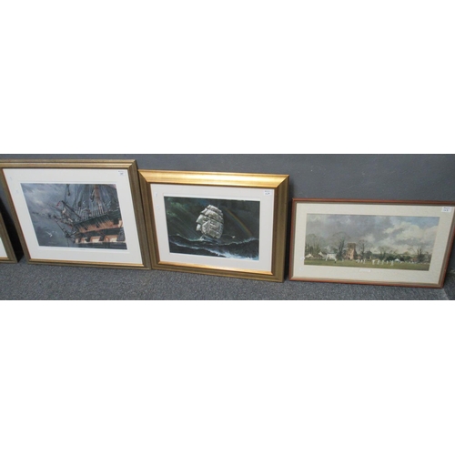 147 - After Les Leston 'Hearts of oak', limited edition coloured print, signed in pencil by the artist. To... 