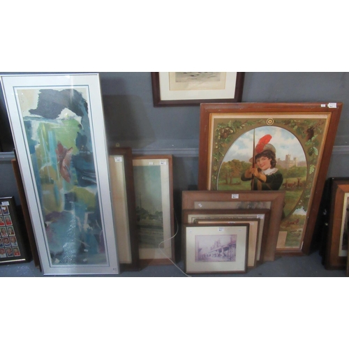 161 - After Terrence Cuneo 'Evening Star, End of an Era', coloured print. 56 x 71cm approx. Together with ... 