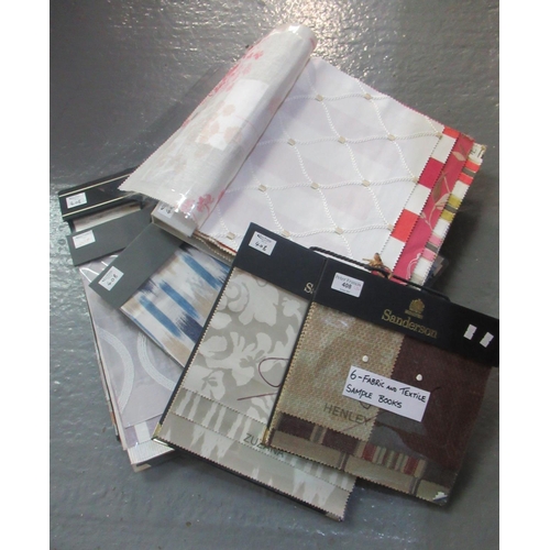 408 - Six fabric/textile sample books, Sanderson, Osborne & Little, etc.
(B.P. 21% + VAT)