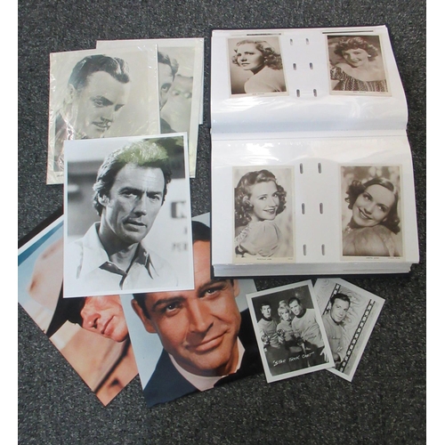 88 - Box of items to include album of Hollywood movie stars, Errol Flynn, Sabu, Boris Karloff, Mickey Roo... 