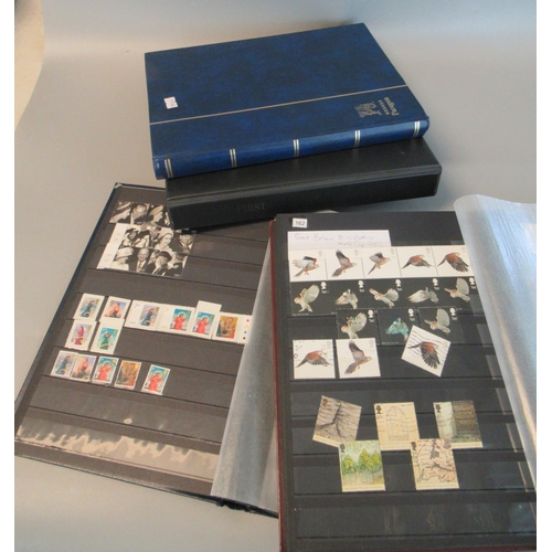 67 - Great Britain mint and used collection of stamps in the stock-books plus an album of First Day Cover... 