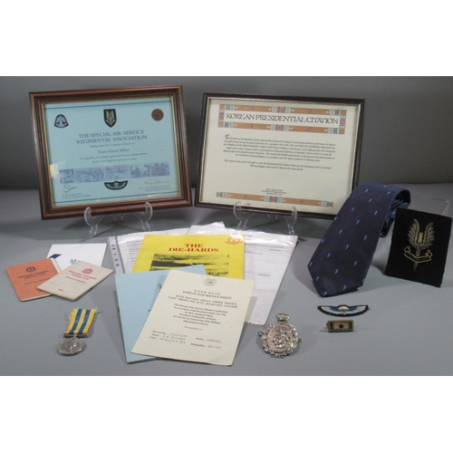 181 - Collection of Special Air Service Items(SAS) including Special Air Service Regimental Association Ce... 