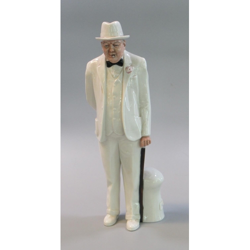 5 - Royal Doulton ceramic 'Sir Winston Churchill' figure HN3057. 27cm high approx.
(B.P. 21% + VAT)
