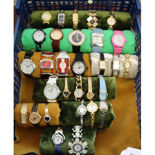 188 - Collection of mainly lady's wristwatches.  (B.P. 21% + VAT)