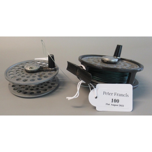 100 - Intrepid Gearfly Fly Fishing reel with spare spool.  (2)    (B.P. 21% + VAT)