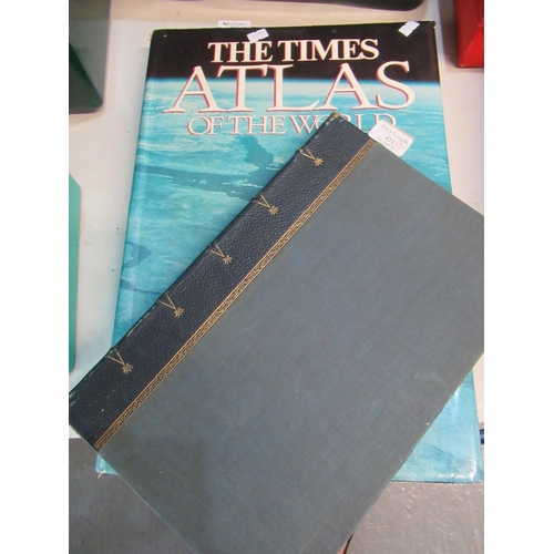 433 - Large volume of 'The Times Atlas of the World' together with a copy of 'The Times Handy Atlas' by Jo... 