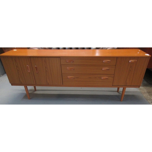 546 - 1960s/70s Schreiber teak finish sideboard.  (B.P. 21% + VAT)