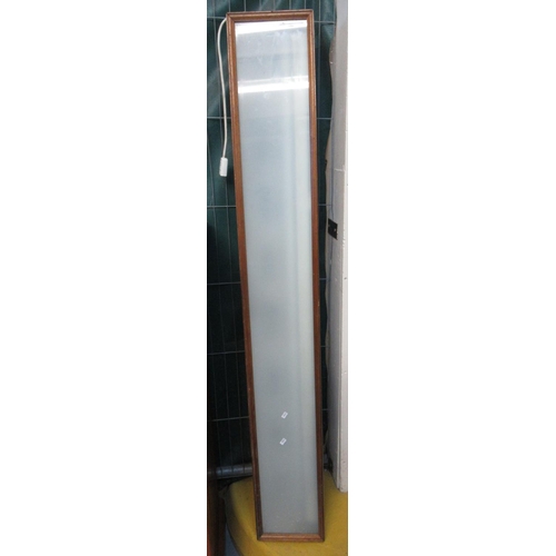 581 - Elongated light box or display lighting.    Approximately 162 cm x 23cm, depth 10cm.
(B.P. 21% + VAT... 