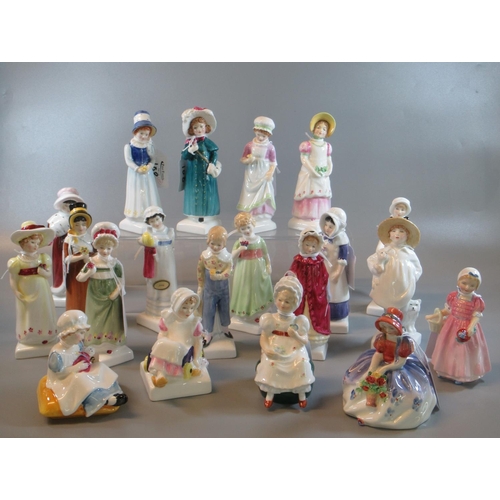 108 - Large collection of Royal Doulton bone china figurines to include; 'Monica', 'Sophie', 'Ruth', 'Edit... 