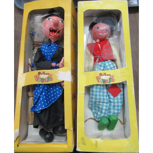 407 - Two boxed Pelham puppets, Witch and Dutch boy. (2)
(B.P. 21% + VAT)