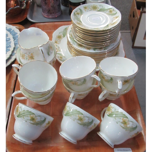 410 - 30 piece Duchess 'Greensleeves' teaset. 
(B.P. 21% + VAT)