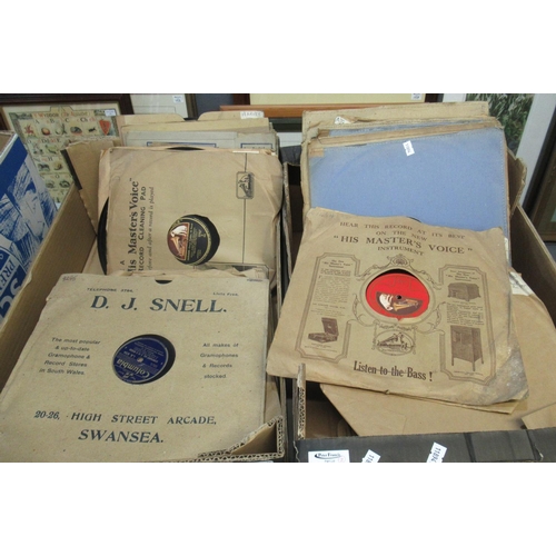 421 - Two boxes of vintage LP's, appearing mainly classical to include; Mario Lanza, Giggli. (2)
(B.P. 21%... 