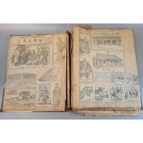 83 - 'The Indexed News Cutting book' comprising assorted cut-outs, paper articles etc. Early 20th Century... 