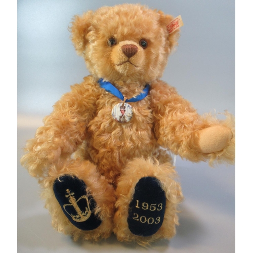 79 - Steiff 'Coronation Bear'.  35cm high approx.  With original box and COA.  (B.P. 21% + VAT)