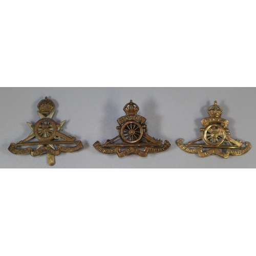 209 - Collection of Royal Artillery cap badges, Royal Malta artillery, London RFA Brigade etc.    (B.P. 21... 