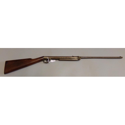 474 - Vintage break action air rifle, un-named.  Over 18s only. (B.P. 21% + VAT)