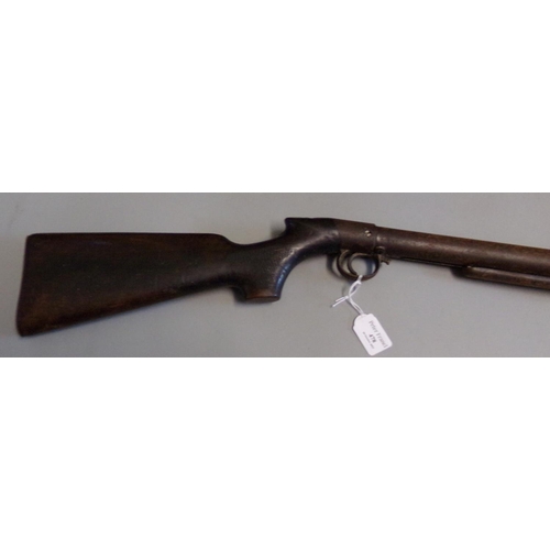 478 - Vintage BSA break action underlever action top loading air rifle, poor condition.  Over 18s only.   ... 