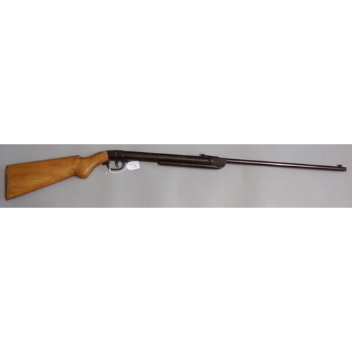 480 - Vintage break action underlever 'Milbro' air rifle.  Over 18s only.   (B.P. 21% + VAT)